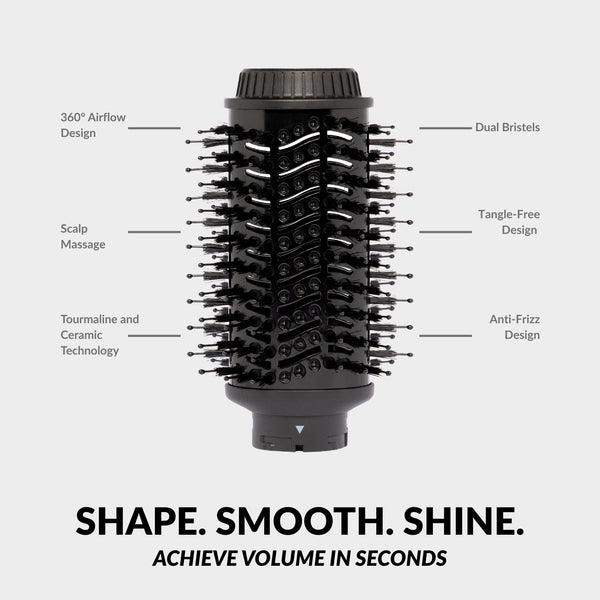 Veaudry myAirStyler [2-in-1] Hot Brush & Air Curler