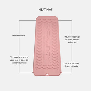 Veaudry Heat Mat & Pouch - Pink