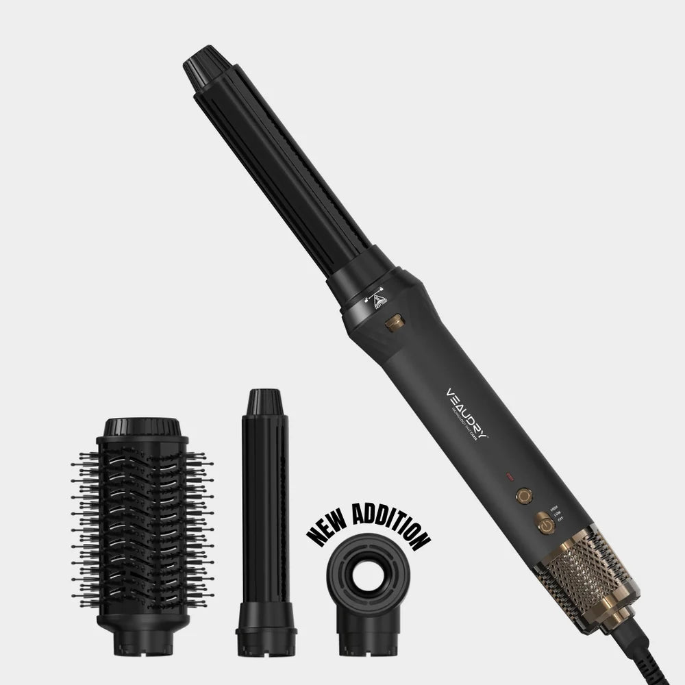 Veaudry myAirStyler [3-in-1] Hot Brush & Air Curler