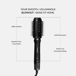 Veaudry myAirStyler [3 في 1] فرشاة ساخنة ومكواة تجعيد هوائية