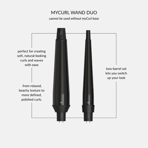 myCurl Interchangeable - Wand Duo